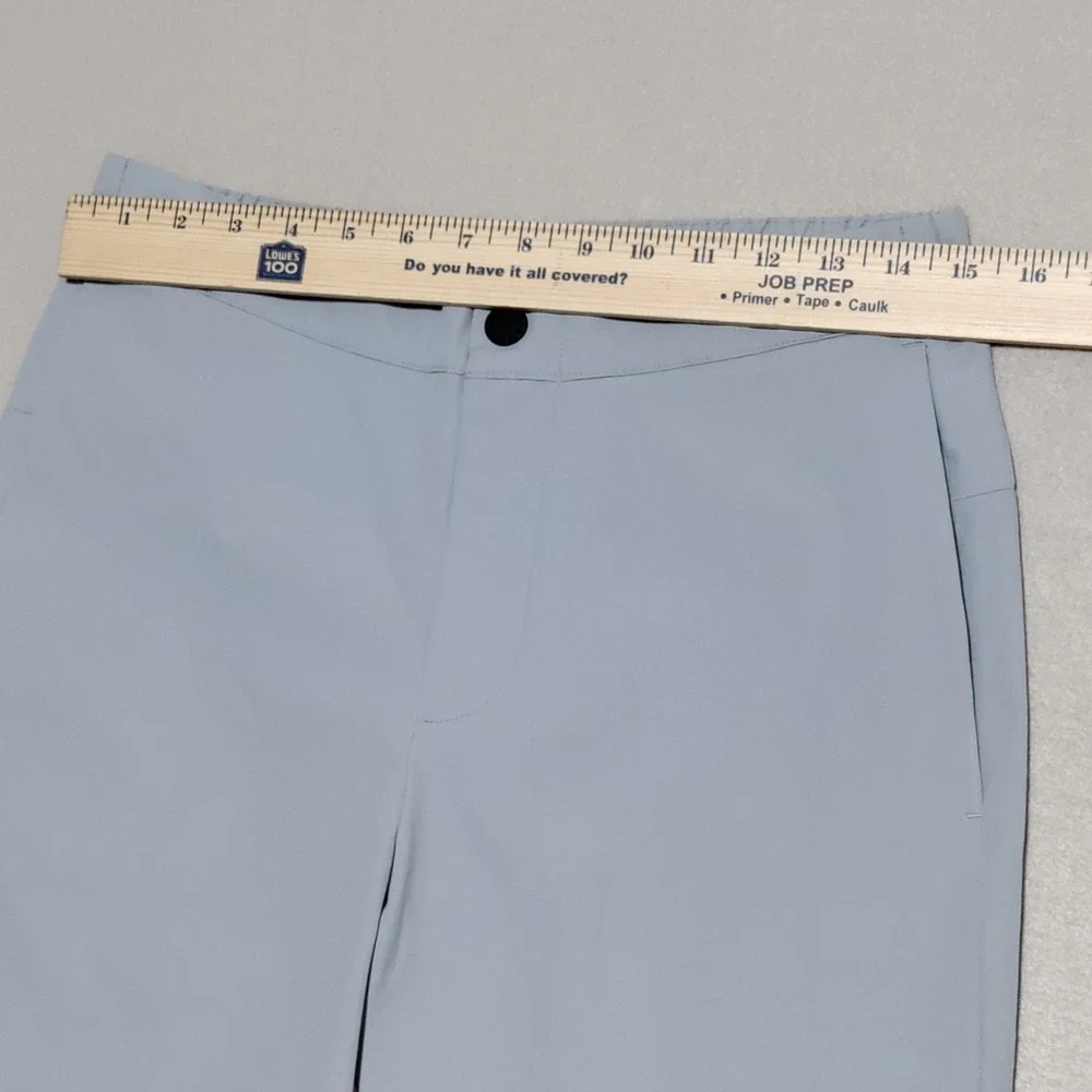 Banana Republic Mens Motion Tech‎ Hybrid Pants 30x29 Light Grey Water Repellant
